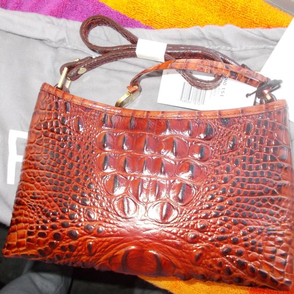 Brahmin New Authentic Pecan Brown Handbag - Picture 4 of 9